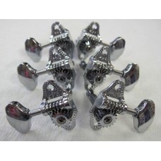 009-6599-000 Gretsch Open Back G5400 Electromatic 3x3 Tuning Machines Chrome 0096599000