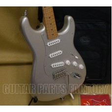 014-0242-343 Fender H.E.R. Stratocaster Electric Guitar Chrome Glow w Maple Neck 0140242343