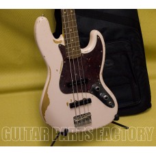 014-1020-356 Fender Flea Signature Jazz Bass Road Worn Shell Pink 014-1020-356