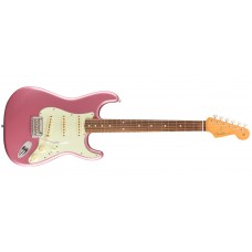 014-9993-366 Fender Vintera '60s Stratocaster Modified Electric Guitar Burgundy Mist Metallic 0149993366