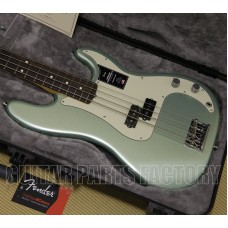 019-3930-718 Fender American Professional Precision Bass Mystic Surf Green Case 0193930718