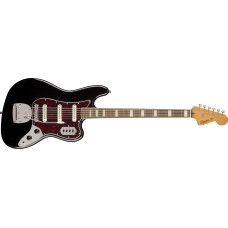 037-4580-506 Squier Classic Vibe Bass VI Electric Guitar, Indian Laurel Fingerboard, Black 0374580506