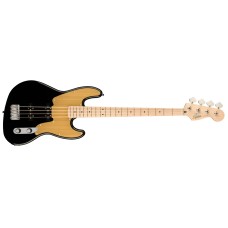 037-7100-506 Squier by Fender Paranormal Jazz Bass '54 P Black Maple Fingerboard 0377100506