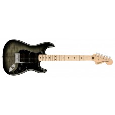 037-8153-539 Squier Affinity Series Stratocaster Electric Guitar HSS Flame Maple Top Black Burst 0378153539