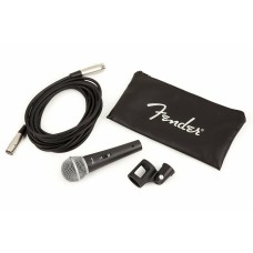 069-9023-000 P-52S Fender Dynamic Vocal Microphone Kit with Bag, Cable & Clip 0699023000