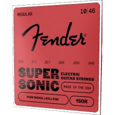073-0150-406 Fender SuperSonic .010-.046 Original 150 Guitar Pure Nickel Strings 0730150406
