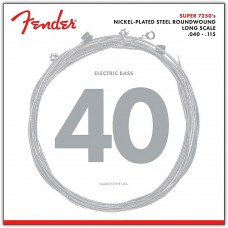 073-7250-453 Fender 72505L Nickel Plated Long Scale 5-String Bass Strings Light 0737250453