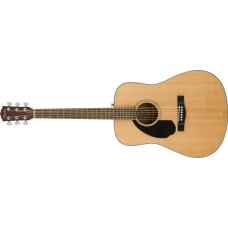 097-0115-021 Fender CD-60S Left Hand Dreadnought Natural 0970115021