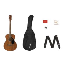 097-0150-422 Genuine Fender All-Mahogany Acoustic CC-60S Concert Pack V2 0970150422