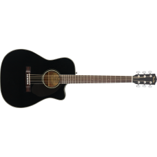 097-0153-006 Genuine Fender Black Walnut Fingerboard CC-60SCE Concert Acoustic Guitar 0970153006