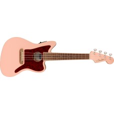 097-0533-556 Fullerton Jazzmaster Ukulele Uke Tortoiseshell Pickguard Shell Pink 0970533556