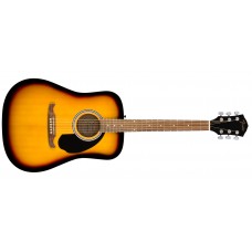 097-1210-732 Fender FA-125 Dreadnought Acoustic Guitar Sunburst With Gig Bag