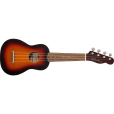 097-1610-503 Fender Venice Soprano Ukulele 2-Color Sunburst 0971610503