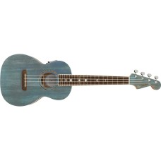 097-1752-197 Fender Dhani Harrison Ukulele Walnut Fingerboard Turquoise 0971752197