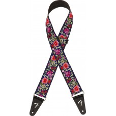 099-0638-010 Fender Mosaic Jacquard Guitar Strap – Blue, Made in USA 2" 0990638010