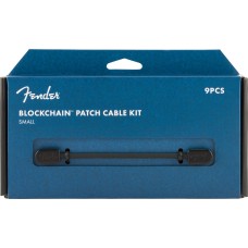 099-0825-202 Fender Pedal Board Blockchain™ Patch Cable Kit Small Black 0990825202