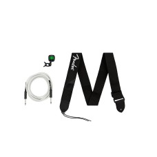 099-2018-005 Fender Guitar & Bass Accessory Bundle Pack Tuner Strap & Cable 0992018005