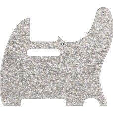 099-2186-002 Hybrid Glass Glitter Telecaster® S/S Pickguard Silver Sparkle 0992186002