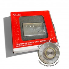 099-2297-003 Fender Michael Landau CuNiFe Wide Range Humbucker Neck Pickup, Chrome 0992297003
