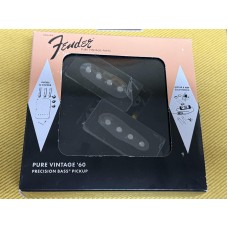 099-2387-000 Fender Pure Vintage '60 Precision Bass Pickup Set 0992387000