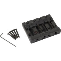 099-4408-400 Genuine Fender Black Block Logo High Mass Bass Bridge w/Brass Saddles 0994408400 099-4408-400 Genuine Fender Black Block Logo High Mass Bass Bridge w/Brass Saddles 0994408400