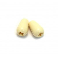 099-4938-000 (2) Genuine Fender Aged White Switch Tips for USA & Mexico Stratocaster 0994938000