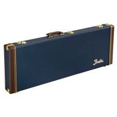 099-6106-302 Fender Classic Series Wood Case Strat/Tele Navy Blue 