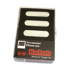 11206-12-W Seymour Duncan Blackouts Singles Set of 3 for Strat  AS-1s-White