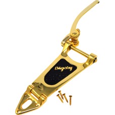 180-0495-604 Bigsby Left-Handed B6GLH Vibrato/Tremolo Tailpiece Gold 1800495604