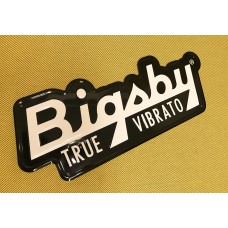 180-2846-100 Bigsby True Vibrato Tin Logo Sign 1802846100