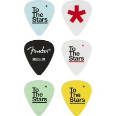 198-0351-463 (6) Fender Tom DeLonge 351 Celluloid Picks "To The Stars" 1980351463 