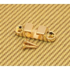 405100G Hipshot Gold 2-String Bass Headstock String Guide Tree Retainer 2SR-02G