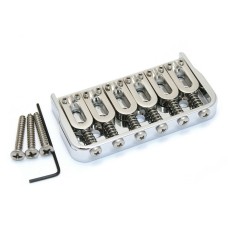 41065N Hipshot Nickel Fixed Hardtail Guitar Bridge .175" 