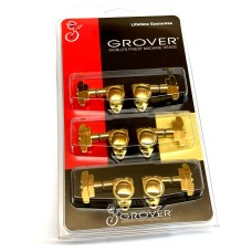 509G Grover Gold Super Roto-Grip Locking Guitar Tuners for Gibson LP/SG