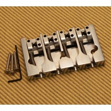 5A4FM1AC Hipshot Chrome Aluminum A Series Bass Bridge Top Load Fender P/Jazz 5A400C-FM1 