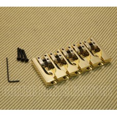 5A500BG-750 Hipshot "A" 5-String Bass Bridge Gold 750