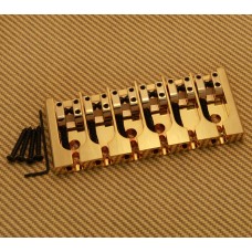 5A600BG-708 Hipshot A Series Gold 6-String Bass Bridge