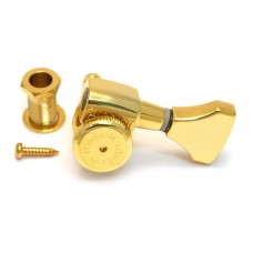 6GL0G-BS (1) Hipshot Grip-Lock Gold Bass Side Guitar Tuner