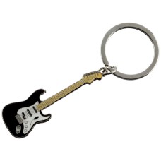 910-0327-400 Fender Stratocaster Guitar Keychain Black 9100327400