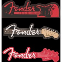 917-0000-086 Fender Guitar & Bass Bookmark Bundle Set of 3 Jaguar Jazz Stratocaster 9170000086