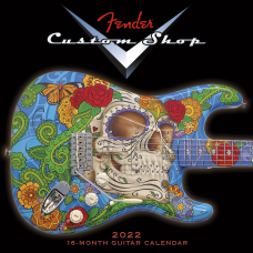 919-0160-000 Fender 2022 Custom Shop Calendar 9190160000