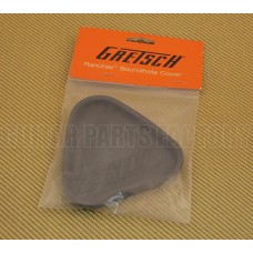 922-1050-000 Gretsch Guitar Triangle Sound Hole Plug - Rancher, Black 9221050000