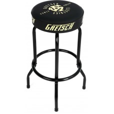 922-7632-030 Genuine Gretsch "Power & Fidelity" Logo Black Barstool - 30" 9227632030