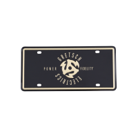922-7635-101 Gretsch Guitar Power & Fidelity License Plate 9227635101 922-7635-101 Gretsch Guitar Power & Fidelity License Plate 9227635101
