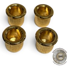 AP-0288-002 (4) Gold Gotoh Large Vintage Style Bass String Ferrules