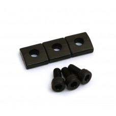 BP-0116-003 Black Floyd Rose Locking Nut Clamp/Screws Black Blocks