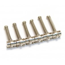 BS-T6-N Nickel Saddle Set for 6-Saddle Vintage Tele