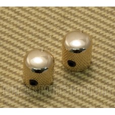 CA2-GD Gold Mini Dome Knob Set for Guitar Bass and Amp