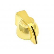 CHK-700GLD (1) Gold Chicken Head Knob for Split Shaft