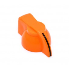 CHK-700RG (1) Orange Chicken Head Knob for Split Shaft